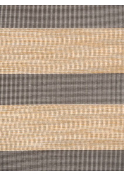 Networkavm Düz Sütlü Kahverengi R-06 Zebra Perde