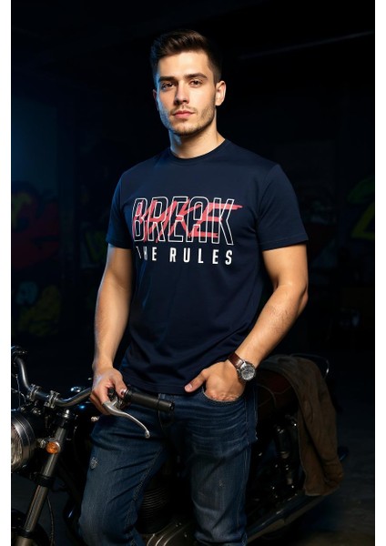 Erkek Baskılı T-Shirt Yumuşak Pamuklu Kumaş fiyatları