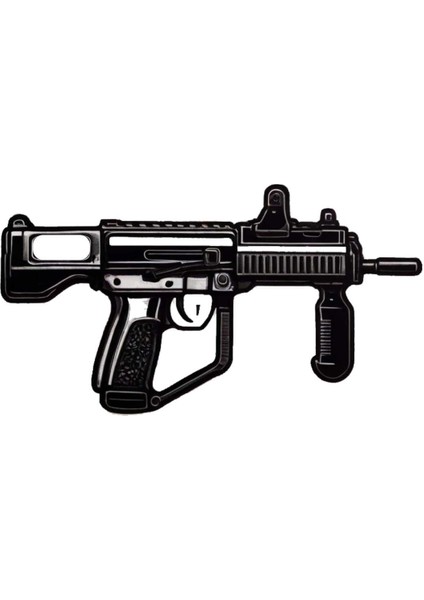 14X8 cm Uzi Sticker Laptop Kask Araba Motor Sticker