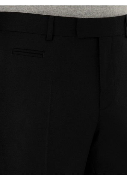 Erkek Siyah Slim Fit Kumaş Pantolon 50292514-VR046 modelleri