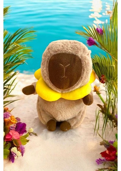Capybara Peluş Oyuncak Cappy,capy 33 cm Orta Boy 1 Adet