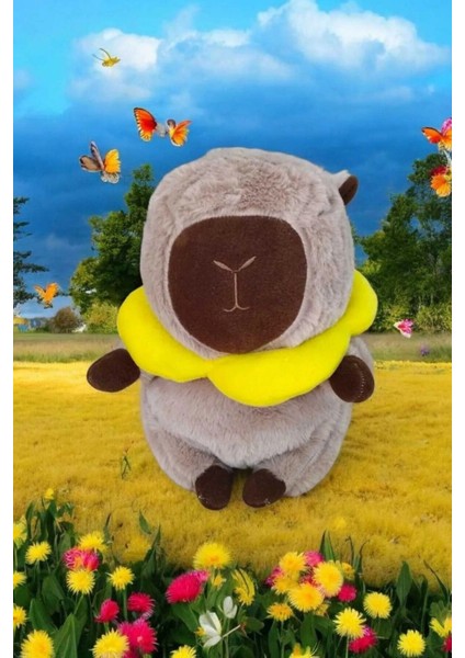 Capybara Peluş Oyuncak Cappy,capy 33 cm Orta Boy 1 Adet