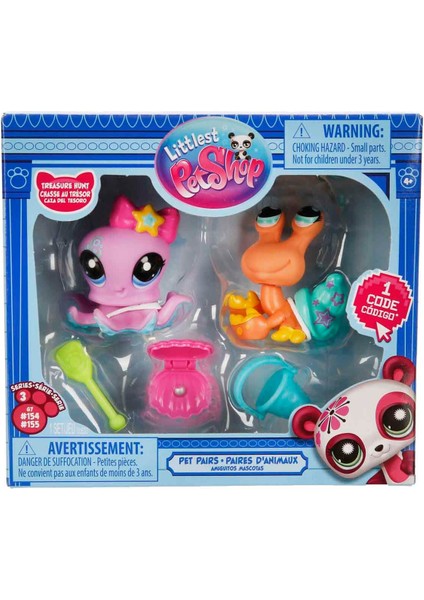 Littlest Pet Shop Minişler 2’li Figür Seti S3 154 ve 155