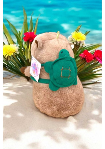 Capybara Peluş Oyuncak Cappy,capy 33 cm Orta Boy 1 Adet