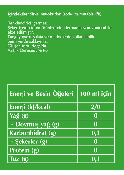 Ferfresh Beyaz Sirke 1 lt