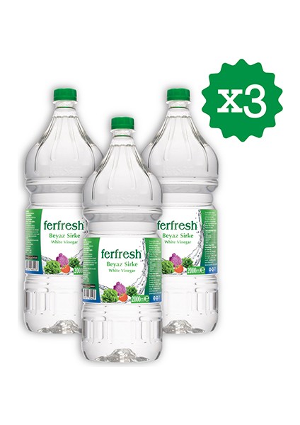 Ferfresh Temizleme Sirkesi 2 Lt