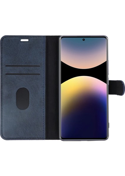 Xiaomi Redmi Note 14 Pro 4g Kılıf Trend S Plus Kapaklı Kılıf - Taba Gnzrz