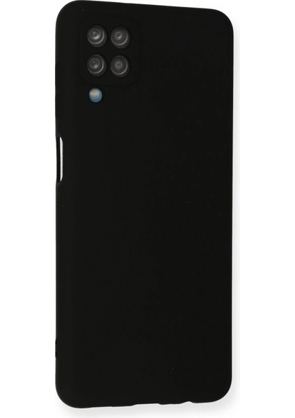 Samsung Galaxy A12 Kılıf Nano Içi Kadife Silikon - Siyah Gnzrz fiyatları