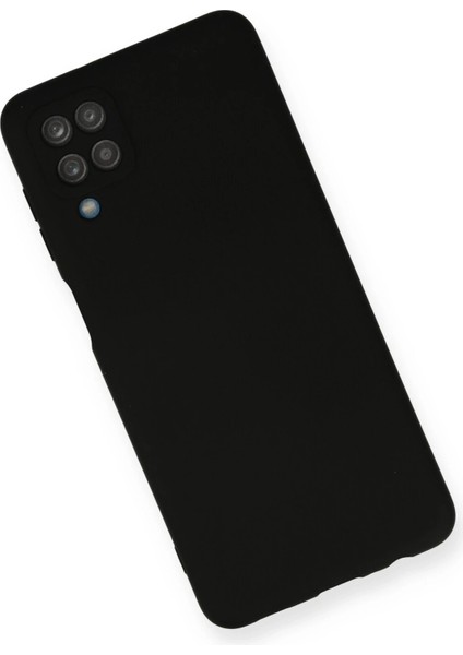 Samsung Galaxy A12 Kılıf Nano Içi Kadife Silikon - Siyah Gnzrz modelleri
