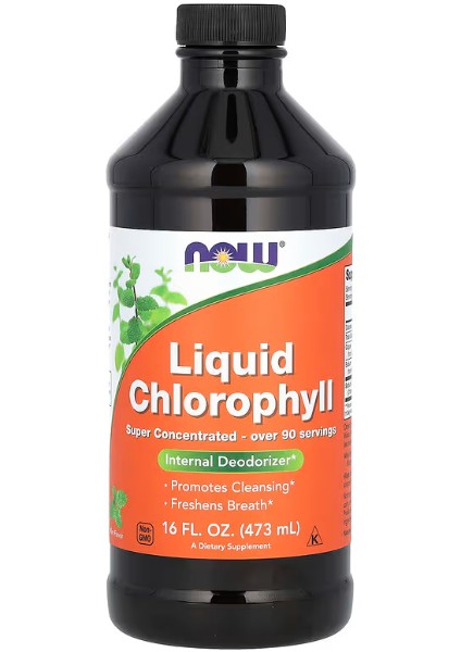 Liquid Chlorophyll, Mint , 16 Fl Oz (473 Ml)