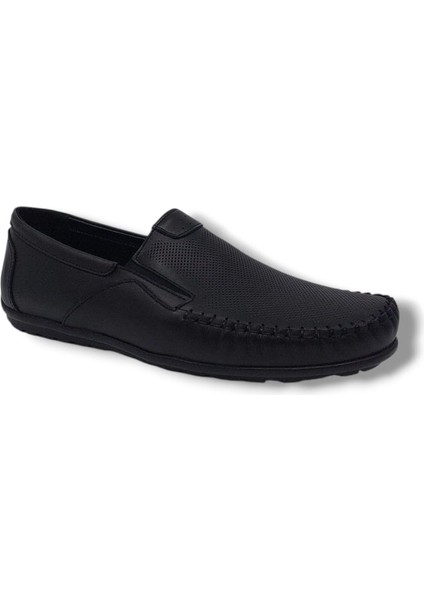 Modesa 269 Erkek Siyah Hakiki Deri Loafer Ayakkabı fiyatları