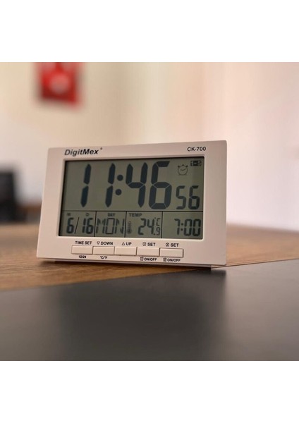 CK-700 Dijital Saat ve Sıcaklık Ölçer fiyatları
