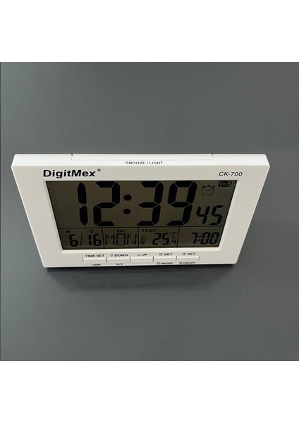 CK-700 Dijital Saat ve Sıcaklık Ölçer modelleri