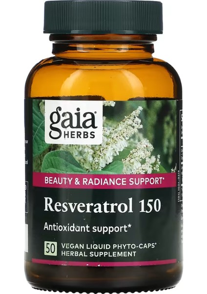 Resveratrol 150, 50 Vegan Liquid Phyto-Caps