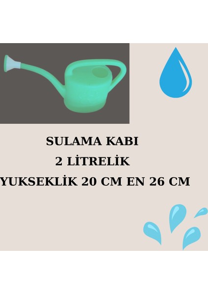 Sulama Kabı 2 Litrelik