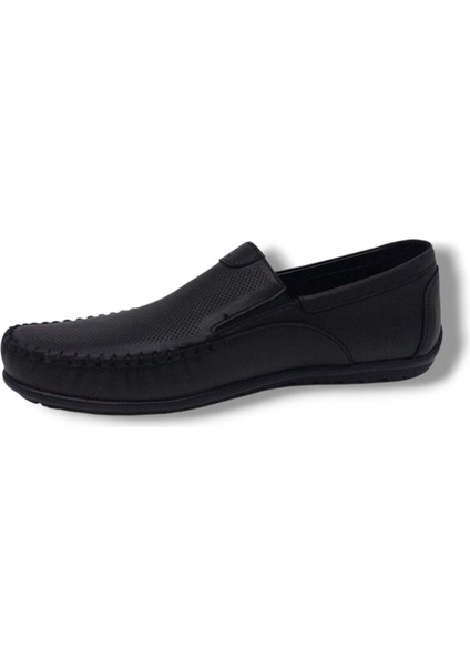 Modesa 269 Erkek Siyah Hakiki Deri Loafer Ayakkabı modelleri