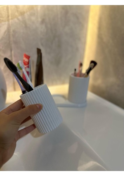 Diş Fırçası Tutucu Seti 2 Bardaklı fiyatları