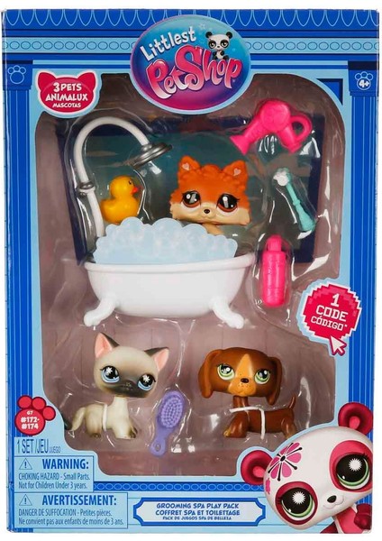 Littlest Pet Shop Minişler Spa Oyun Seti S3 00638