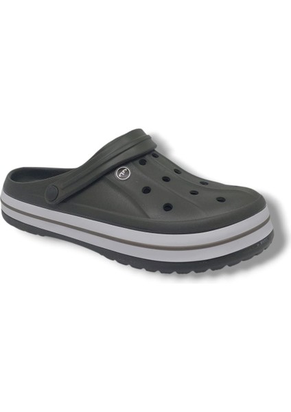 Akınalbella 467 Haki Beyaz Haki Büyük Numara Sabo Terlik 46 47 fiyatları