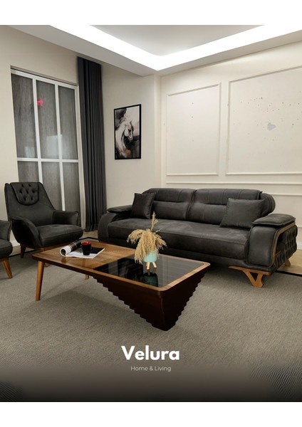 Berra Üçlü Kanepe & Antrasit modelleri