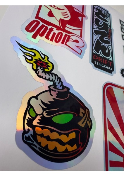 Araba Sticker ( Etiket ) Notebook,kask, Duvar, Bisiklet, Motosiklet, Dolap, Kapı A4 Boyutlarında modelleri