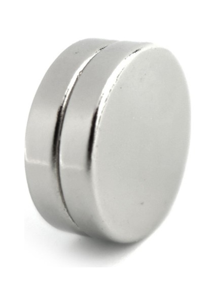 Neodyum Mıknatıs Silindir Çap 20MM , Kalınlık 5mm ( 3 Adet)