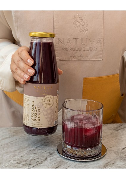 %100 Kokulu Üzüm Suyu 720 ml