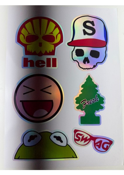 Araba Sticker ( Etiket ) Notebook,kask, Duvar, Bisiklet, Motosiklet, Dolap, Kapı A4 Boyutlarında modelleri