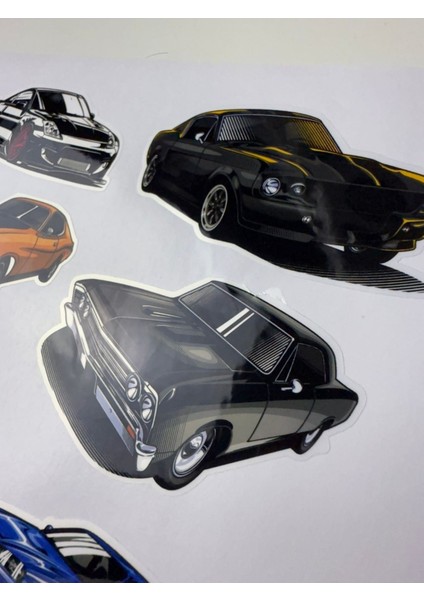 Araba Sticker ( Etiket ) Notebook,kask, Duvar, Bisiklet, Motosiklet, Dolap, Kapı A4 Boyutlarında
