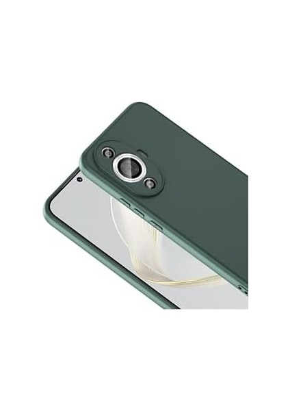Huawei Nova 12S Uyumlu Kılıf Zore Mara Lansman Kapak-Siyah