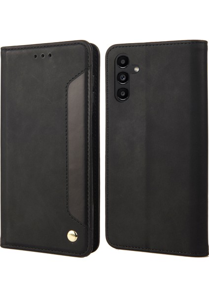 Samsung Galaxy A55 5g Pu Deri Darbeye Dayanıklı Koruma Cüzdan Telefon Kapağı (Yurt Dışından)