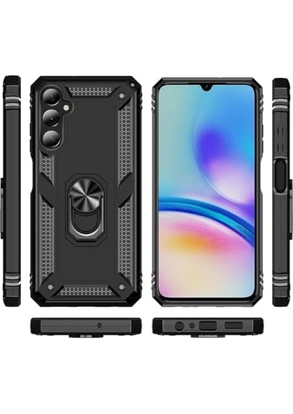 Samsung Galaxy A05S Uyumlu Yüzüklü Standlı Tank Kılıf modelleri