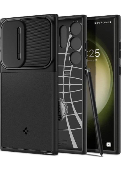 Galaxy S23 Ultra Kılıf Optik Armor Black - ACS05639