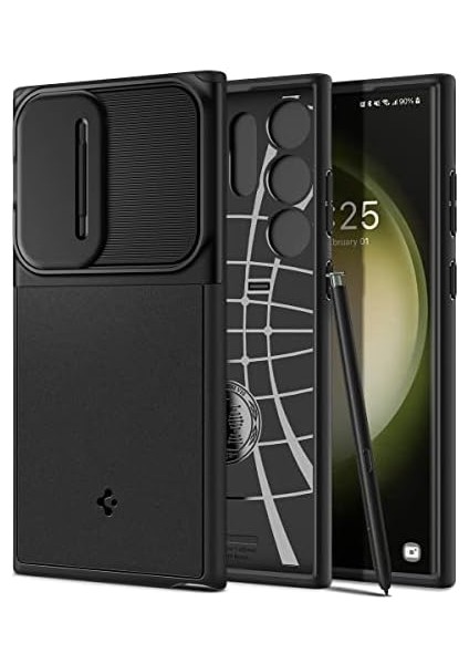 Galaxy S23 Ultra Kılıf Optik Armor Black - ACS05639 fiyatları