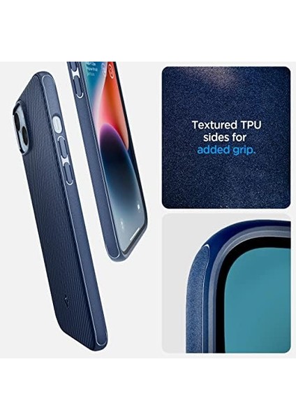 iPhone 14 Plus Kılıf Mag Armor Magfit Magsafe Özellikli Navy Blue - ACS04919 modelleri