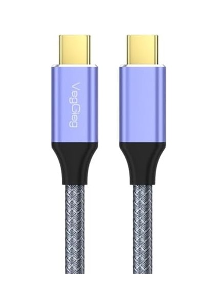 USB 3.1 Type-C Pd 100W 5A 10GBPS 4K 60Hz Destekli Kablo 2 Metre