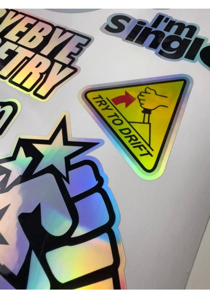 Araba Sticker ( Etiket ) Notebook,kask, Duvar, Bisiklet, Motosiklet, Dolap, Kapı A4 Boyutlarınd modelleri