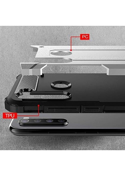 Xiaomi Redmi Note 8t Için Kılıf Rugged Armor Siyah [redmi Note 8t ile Uyumlu Kılıf - Siyah] fiyatları