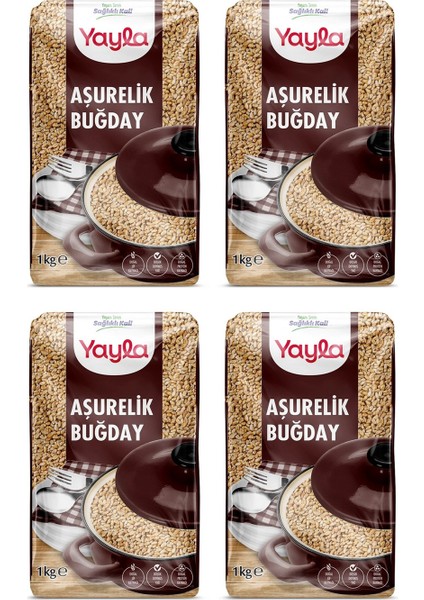 Aşurelik Buğday 1 kg x 4 Adet