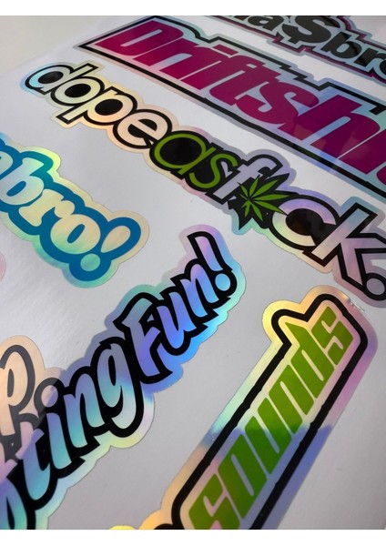 Araba Sticker ( Etiket ) Notebook,kask, Duvar, Bisiklet, Motosiklet, Dolap, Kapı A4 Boyutlarında fiyatları