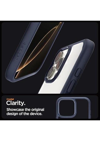 iPhone 16 Pro Kılıf Ultra Hybrid Navy Blue - ACS08126 modelleri