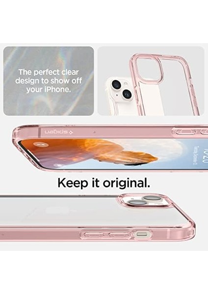 iPhone 14 Plus Kılıf Ultra Hybrid Rose Crystal - ACS04897 modelleri