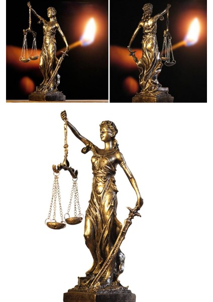 Adalet Fuarı Themis Heykelleri Justitia Tanrıça Heykel Reçine El Sanatı Ev Dekorasyonu Sanat Dekoru fiyatları