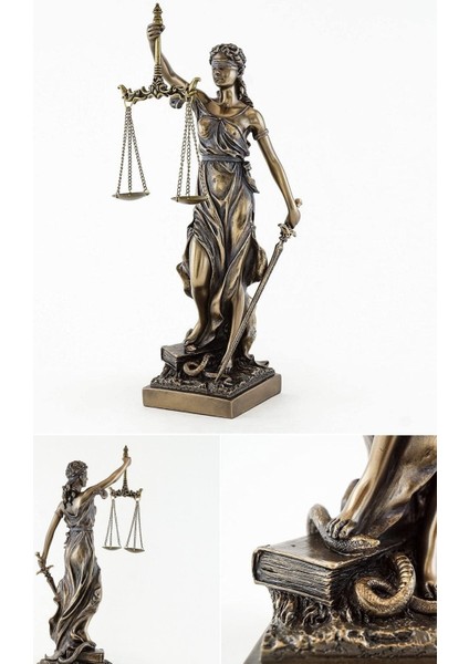 Adalet Fuarı Themis Heykelleri Justitia Tanrıça Heykel Reçine El Sanatı Ev Dekorasyonu Sanat Dekoru modelleri