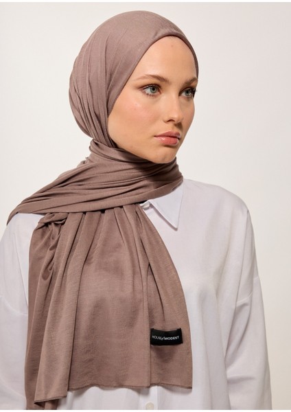 Tesettür Şal - Vizon