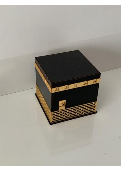 Aynalı Pleksi Motifli Ahşap Kabe fırsatları