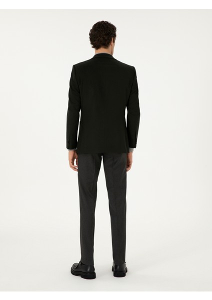 Erkek Yeşil Slim Fit Kumaş Pantolon 50292514-VR054 fırsatları