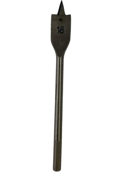 Nora 29003 Altıgen Yassı Ahşap Maktap Ucu 18 mm