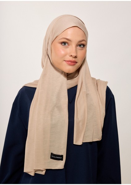 Tesettür Şal - Bej