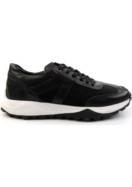Siyah Leather Erkek Sneaker E01401082867